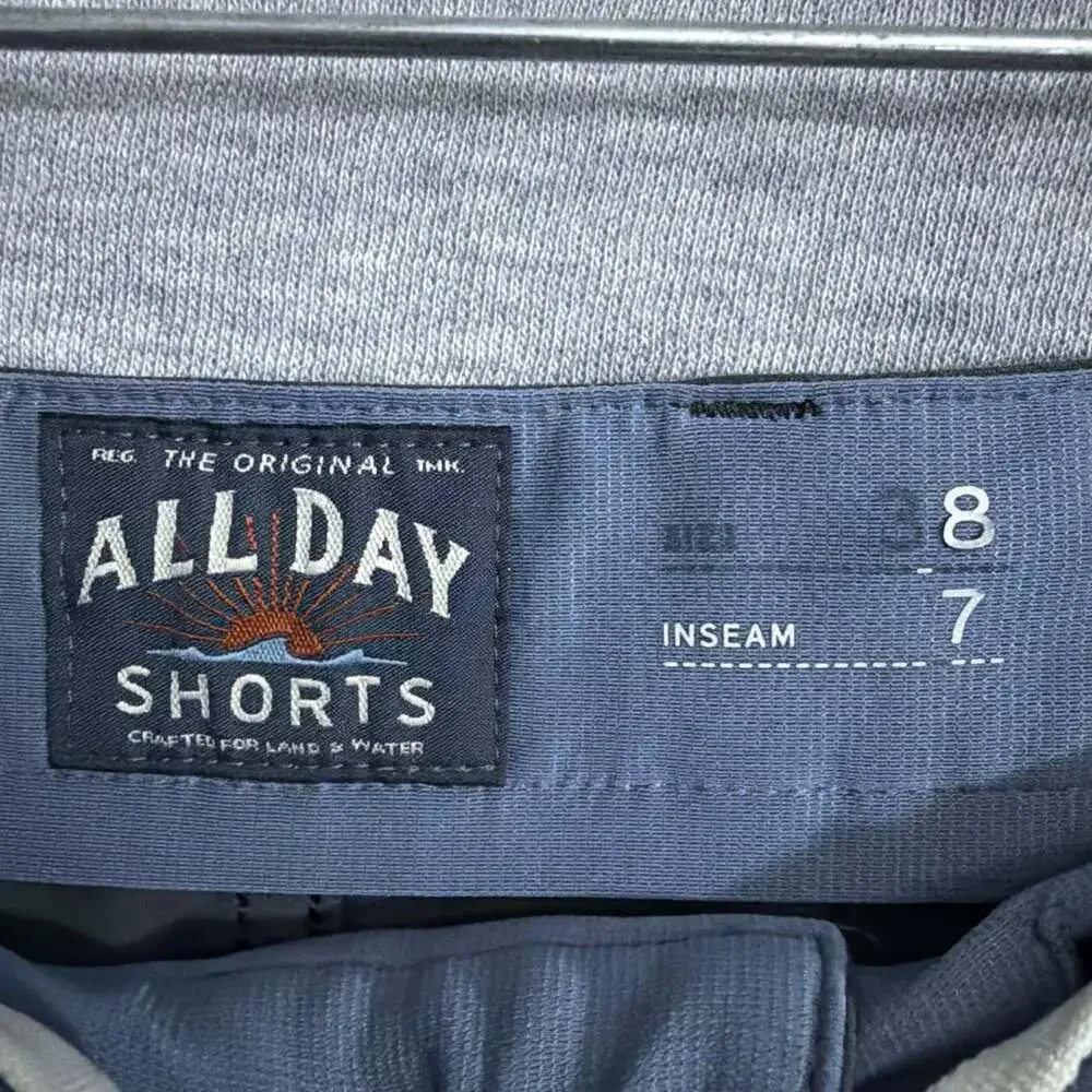 Faherty Men's Size 38x7 Gray Polyester Cotton All Day 7